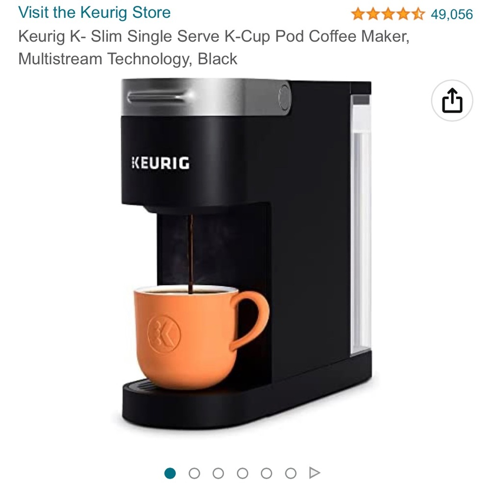 Used - good condition! Keurig Slim coffee maker